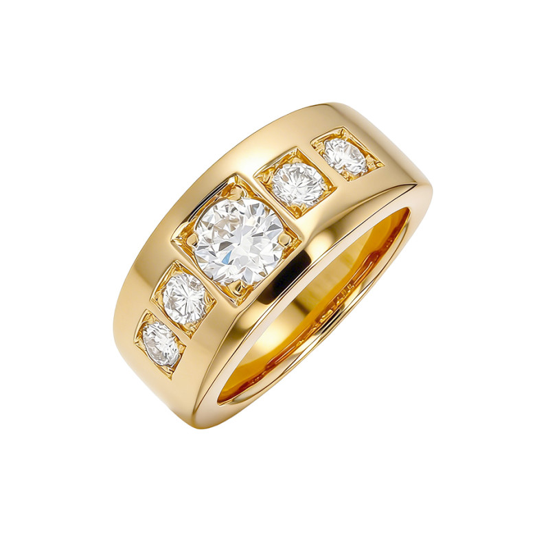 Acheter Bague diamants 1.33 carat or jaune 16.39g Comme neuf - 4300,00 € Bague diamants 1.33 carat or jaune 16.39g Comme neuf - reconditionné disponible sur Gemme Les Bijoux